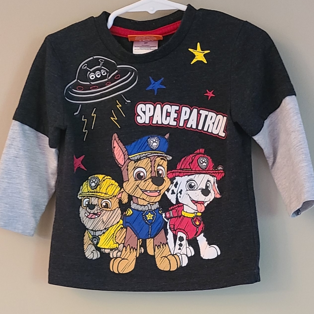 Nickelodeon Paw Patrol long sleeved tee shirt